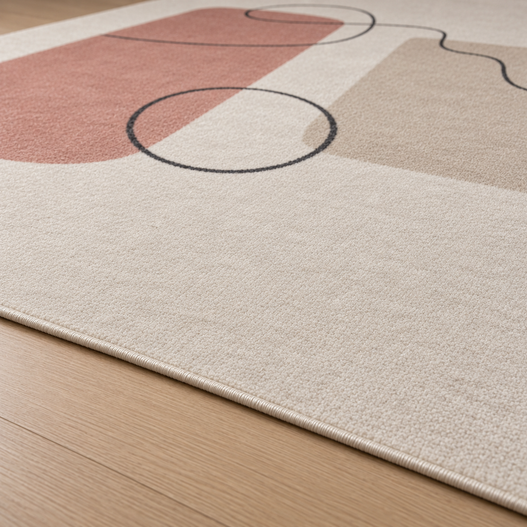 Tapis rectangulaire Naya – style moderne – motifs abstraits