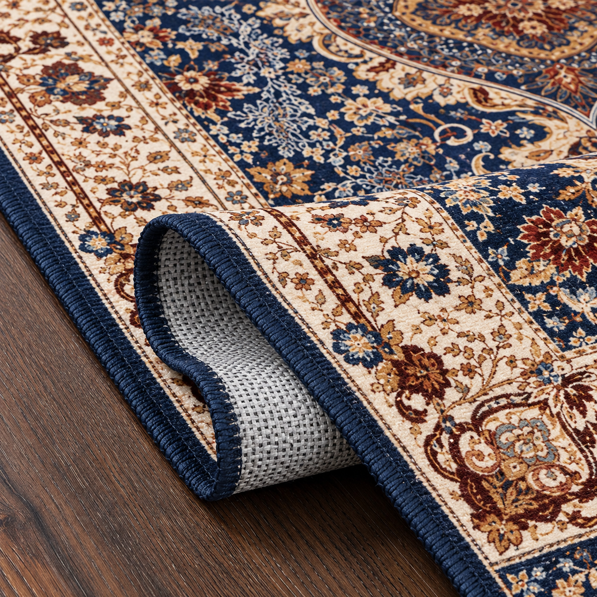Tapis rectangulaire Amalya – style berbère – motifs ornementaux