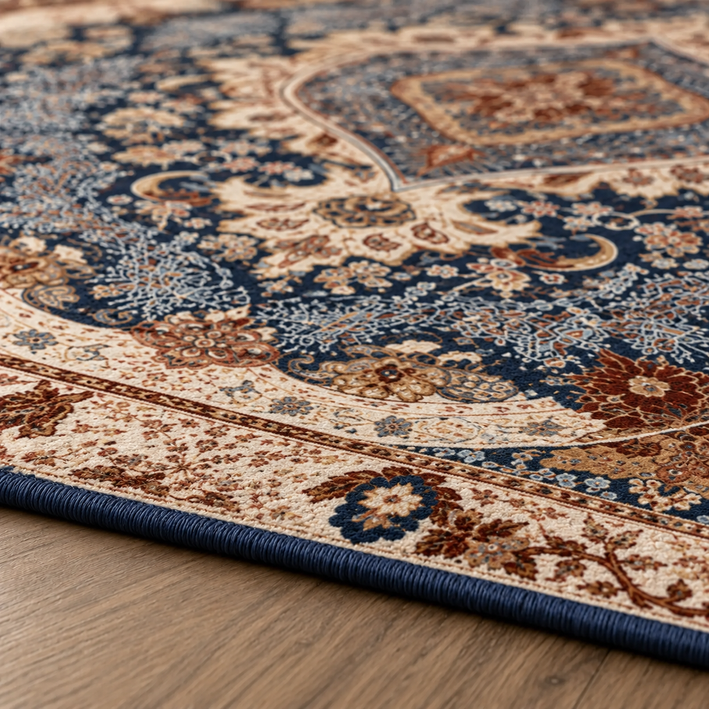 Tapis rectangulaire Amalya – style berbère – motifs ornementaux